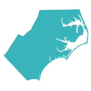 Eastern NC service area map showing Washington and coastal communities